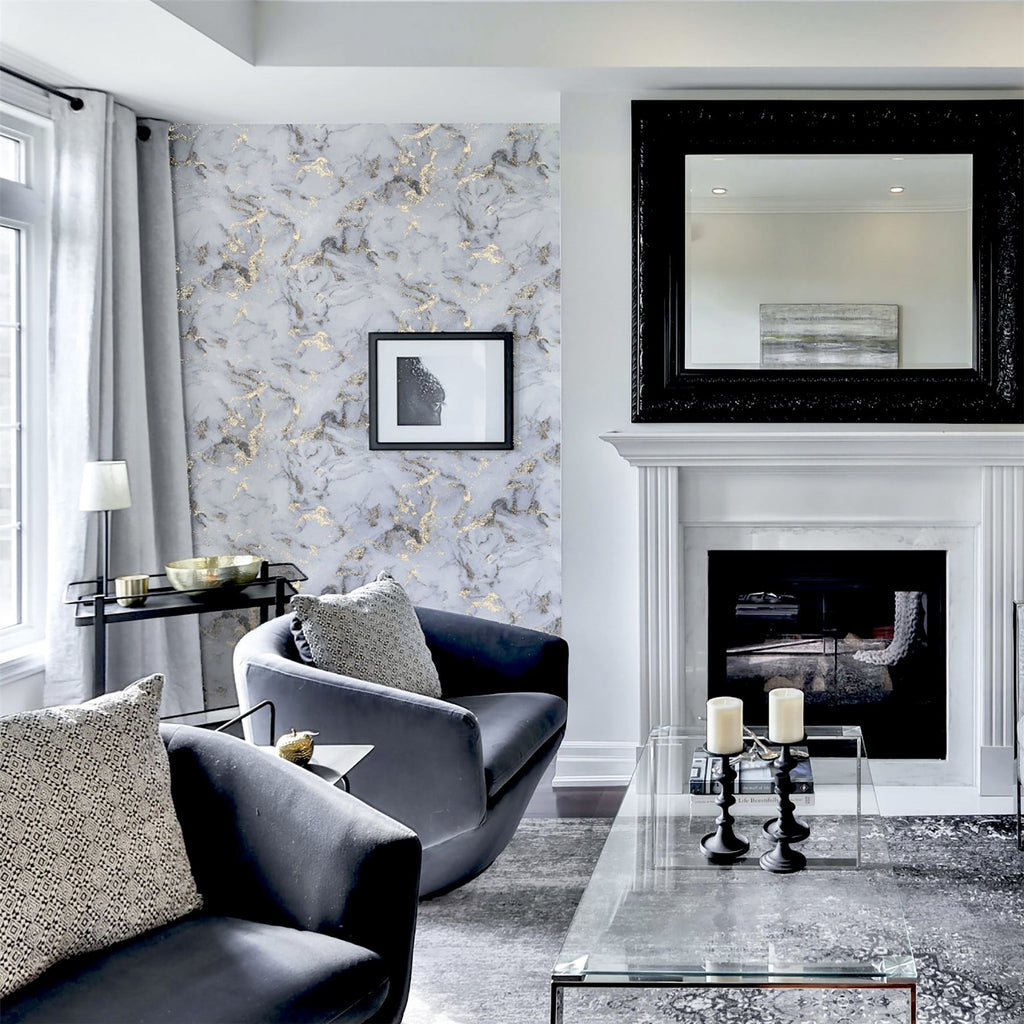 Bahia Marble Mono Gold sw12