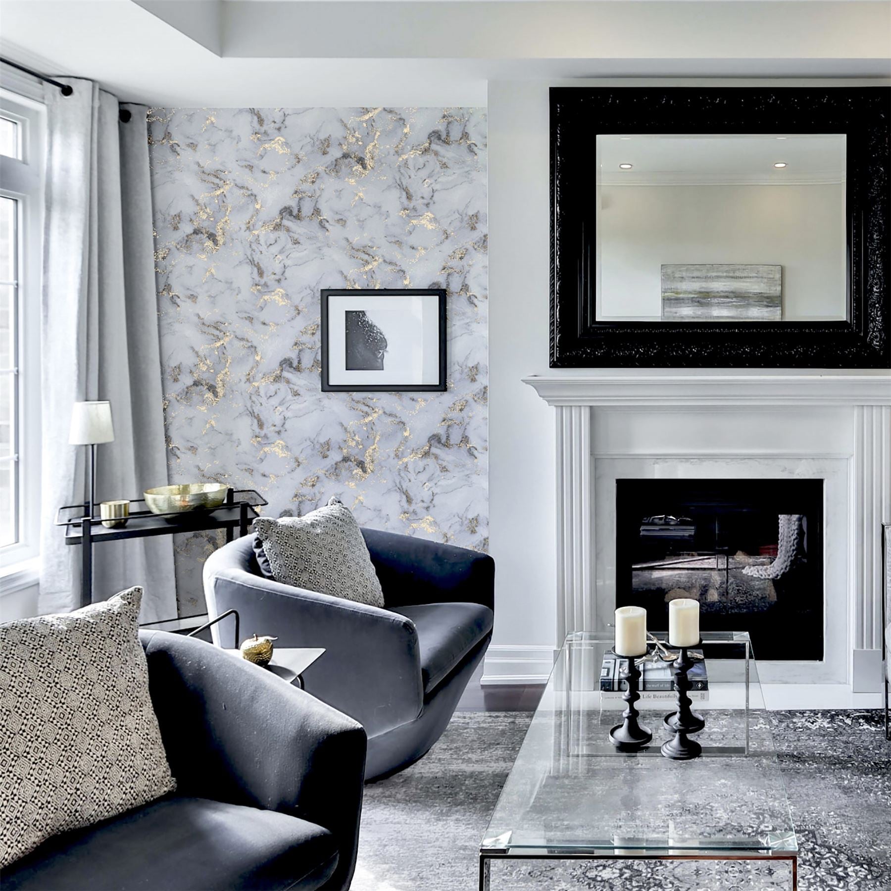 Bahia Marble Mono Gold sw12