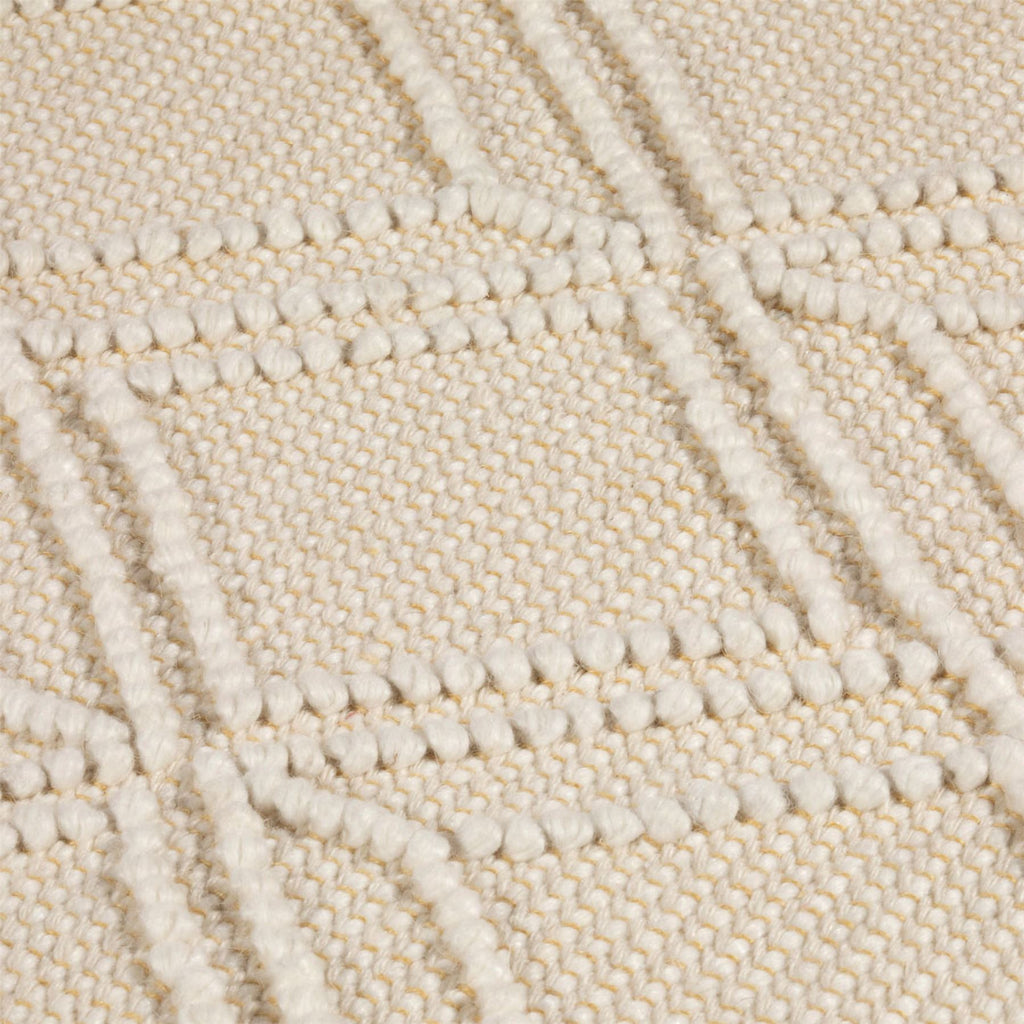 Blenheim Diamond 100% Pet 120x170cm Cream Rug