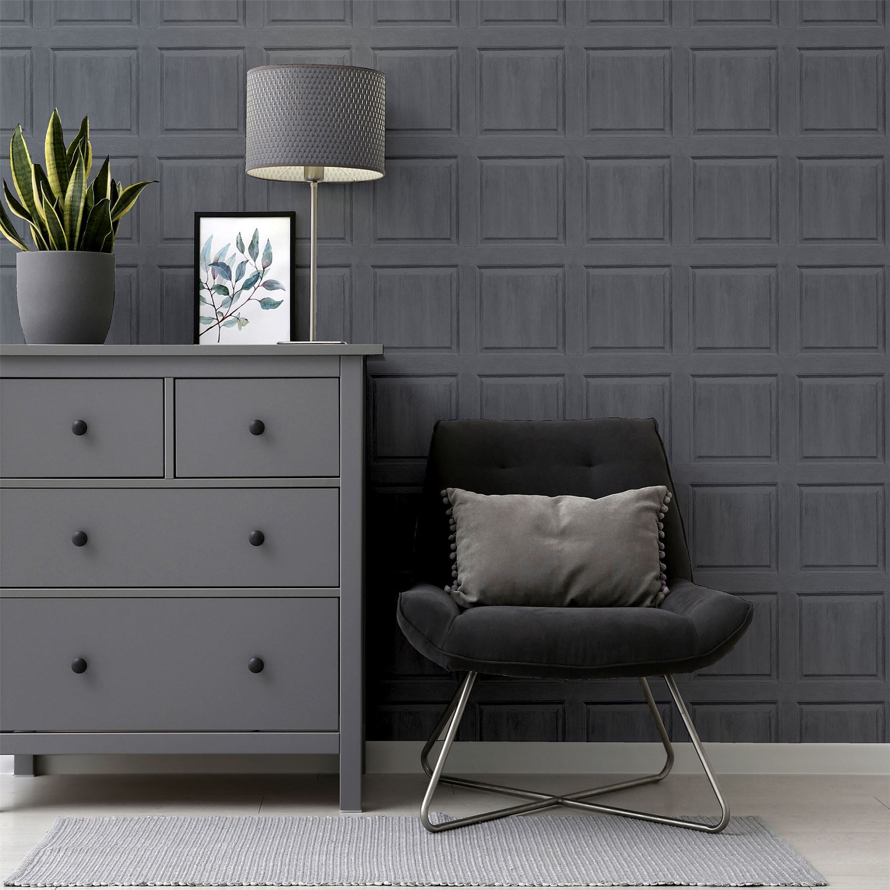 Washed Panel Charcoal sw12