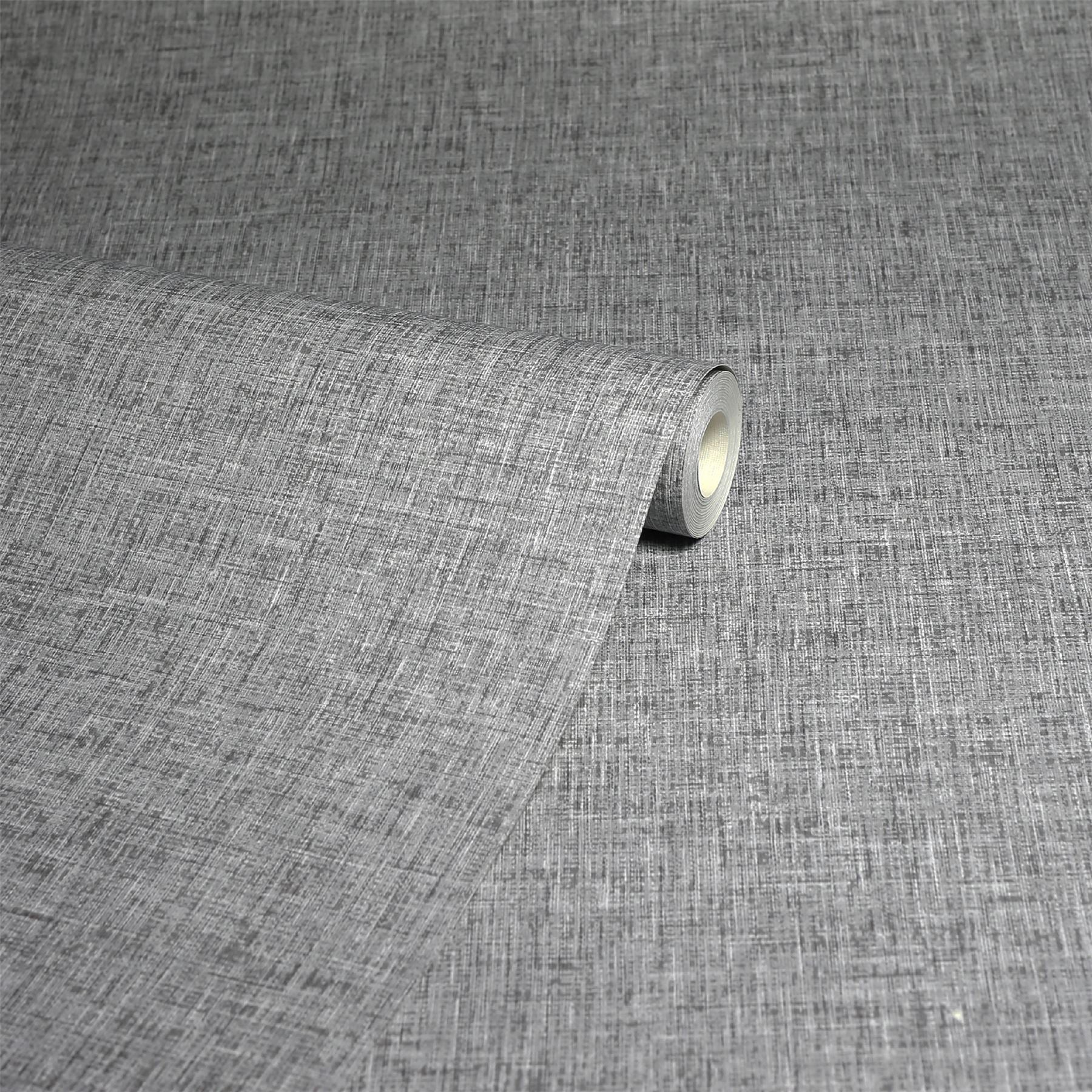 Linen Texture Mid Grey sw12