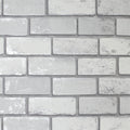 Metallic Brick White/Silver sw12