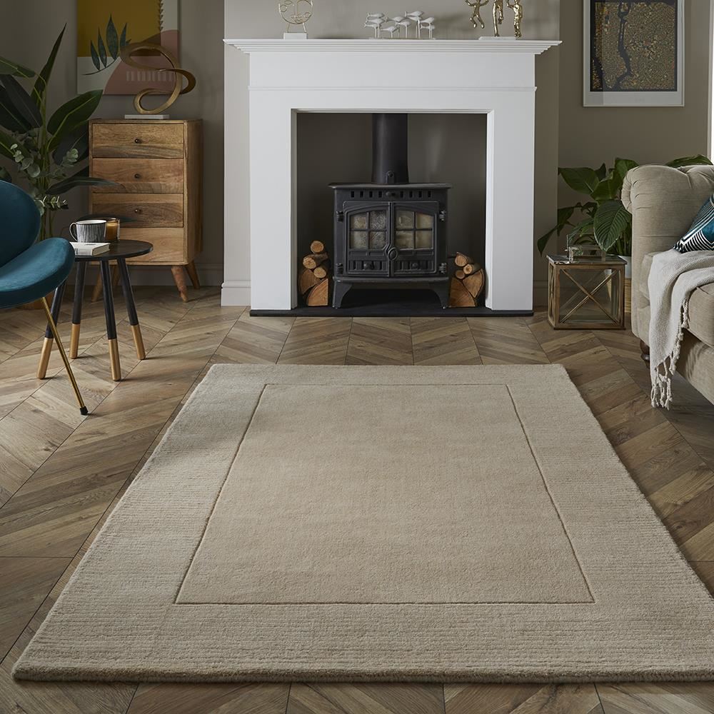 Esme Wool 120x170cm Cream Rug
