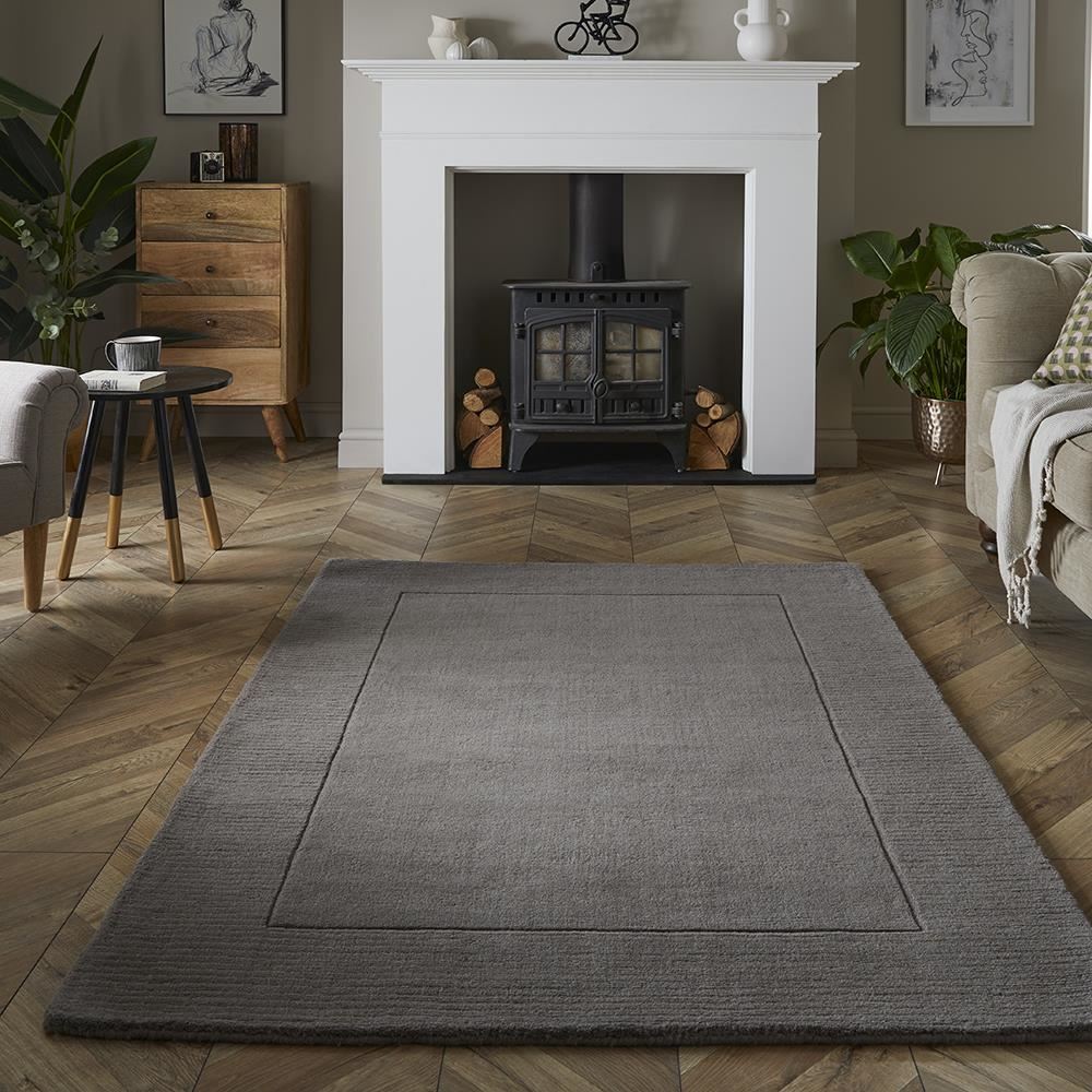 Esme Wool 80x150cm Grey Rug