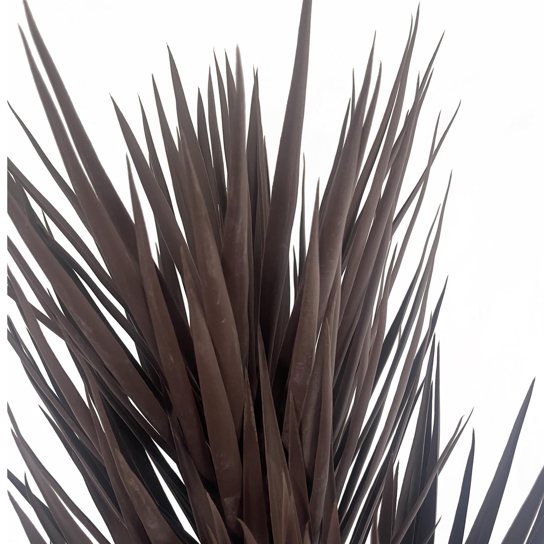 155cm UV Resistant Artificial XL Triple Yukka Tree Plant Spiky Tree Triple Dark