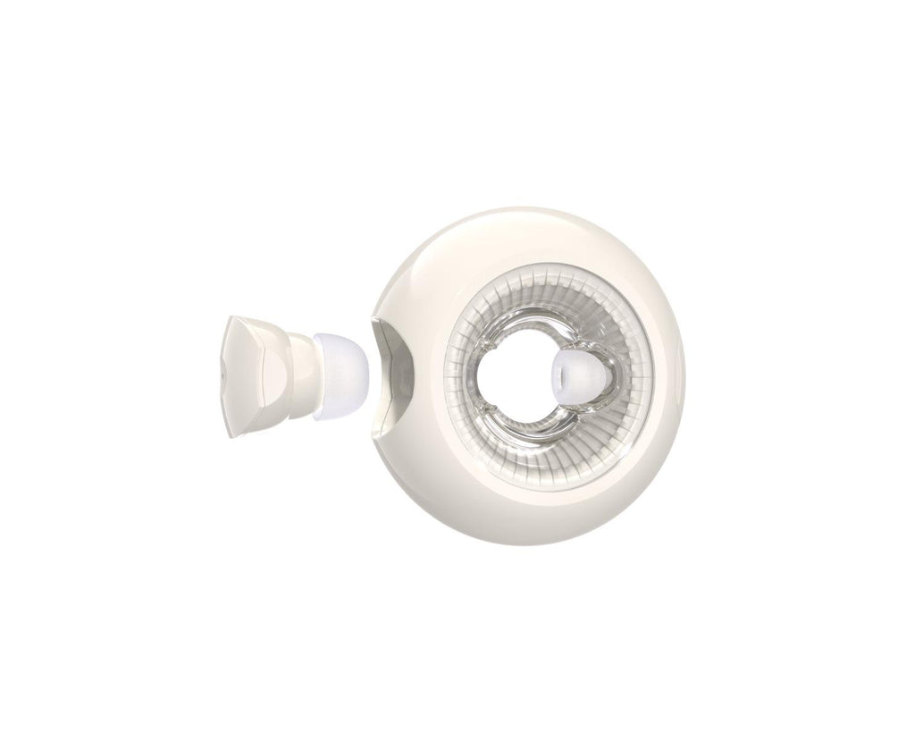 WYEWAVE Wireless Earbuds With Necklace Soft Touch True Wireless - Beige