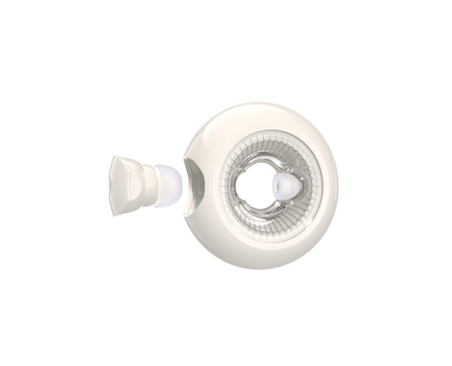 WYEWAVE Wireless Earbuds With Necklace Soft Touch True Wireless - Beige