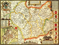 Leicestershire Historical Map 1000 Piece Jigsaw Puzzle (1610)