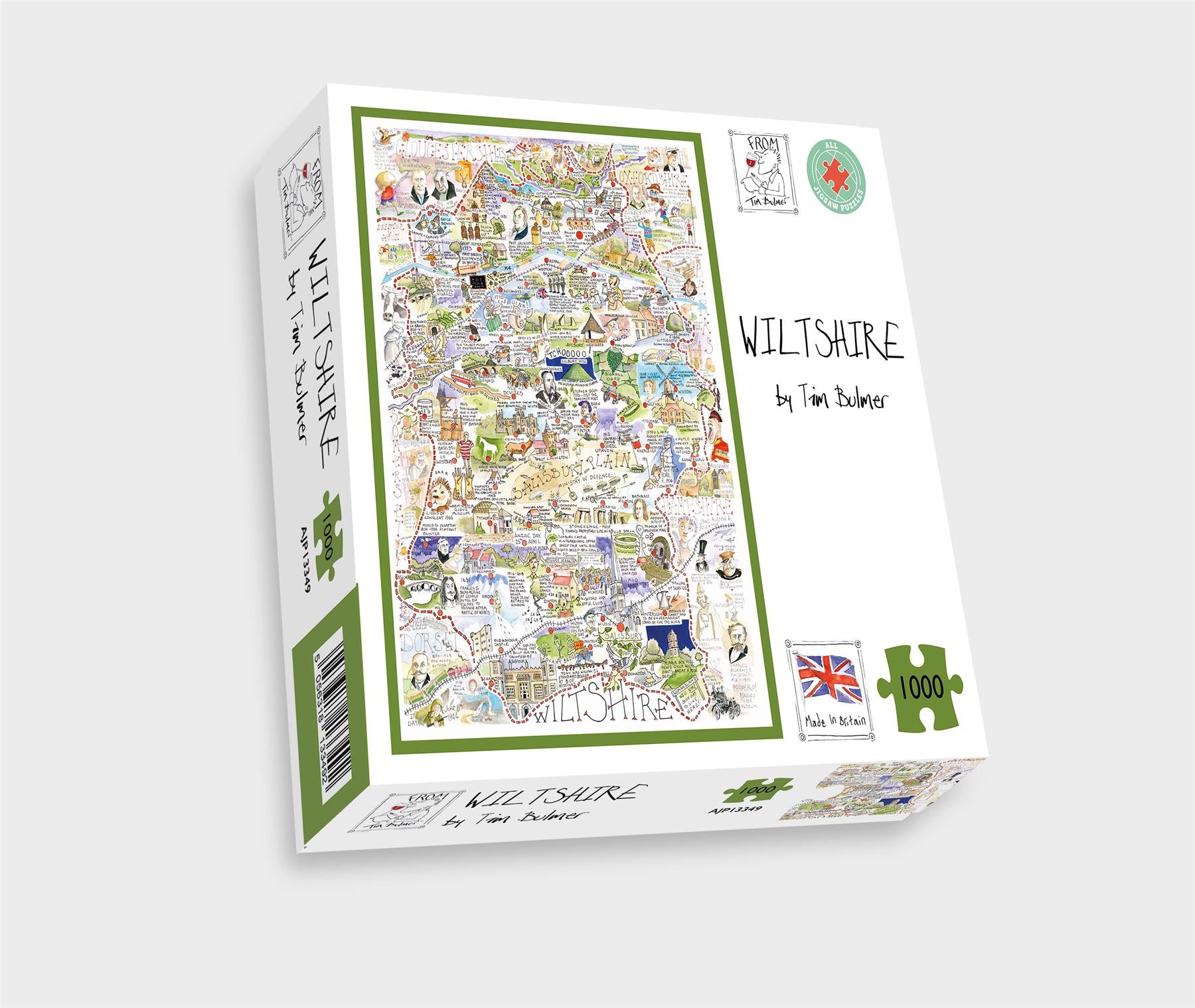 Wiltshire- Tim Bulmer 1000 piece Jigsaw Puzzle