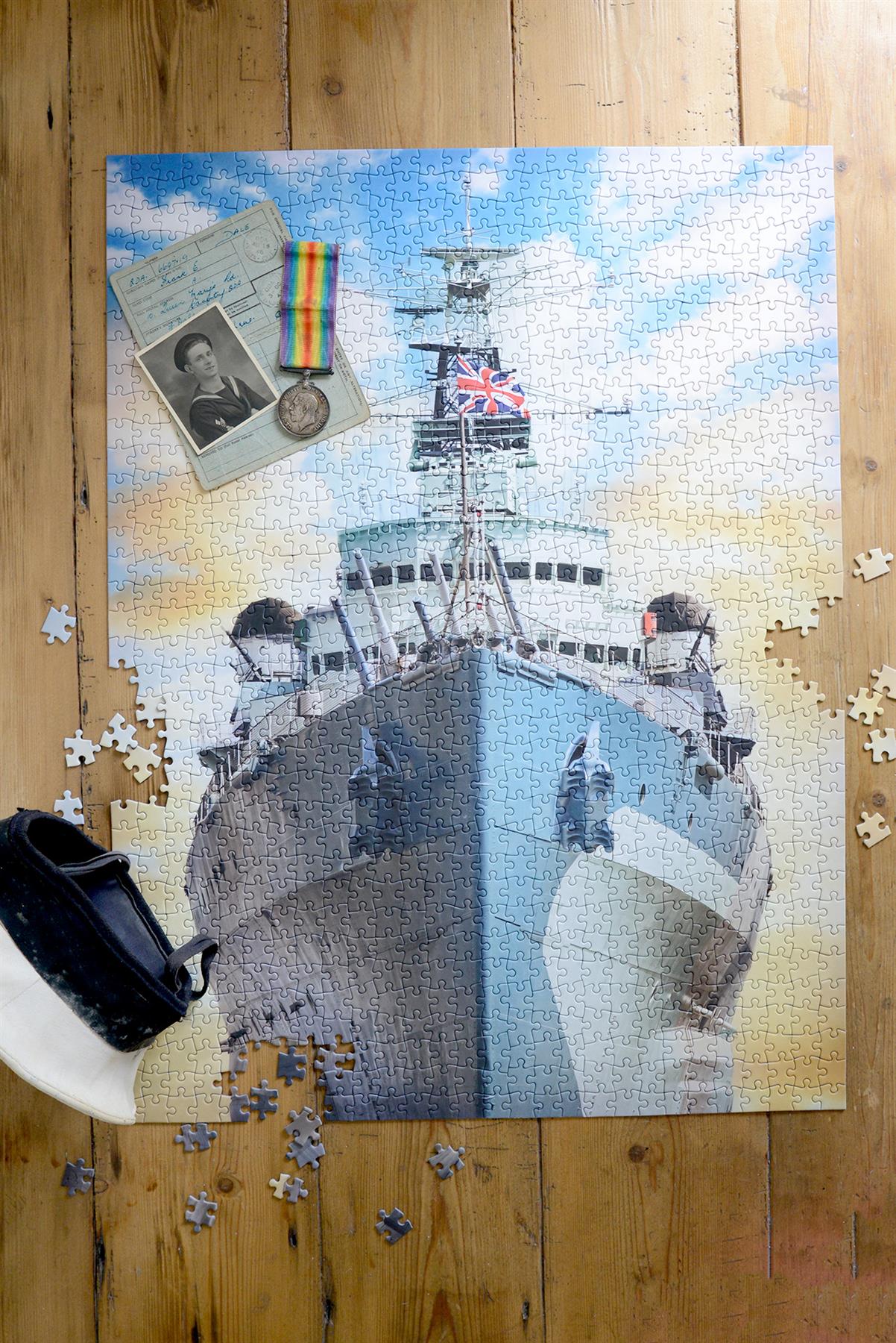 Imperial War Museum HMS Belfast 1000 Piece Jigsaw Puzzle