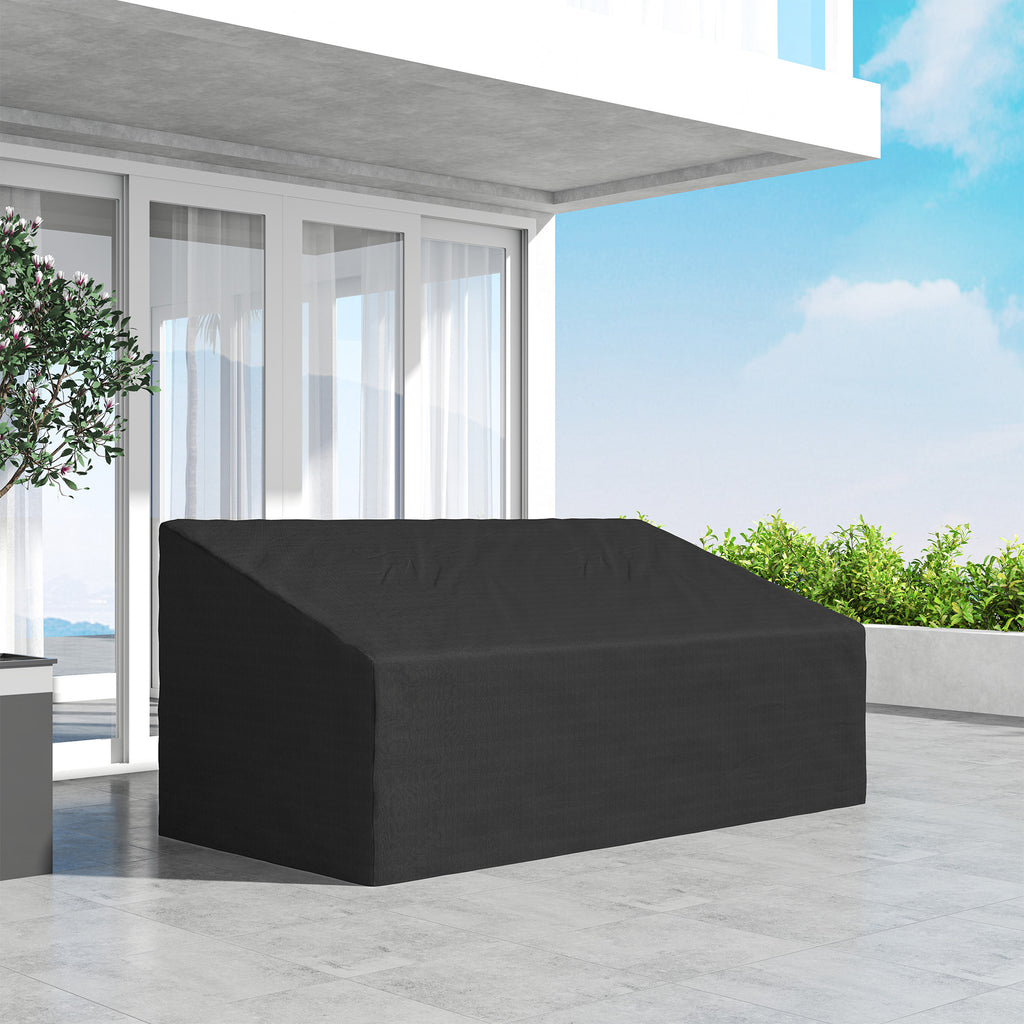 Outsunny 3 Seater Rain Cover Garden Sofa Chair Bench Protector 218x111x101cm