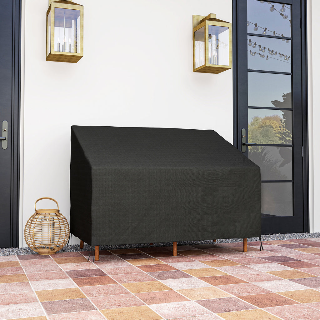 Outsunny 2 Seater Rain Cover Garden Sofa Chair Protector 140x84x56/94 cm