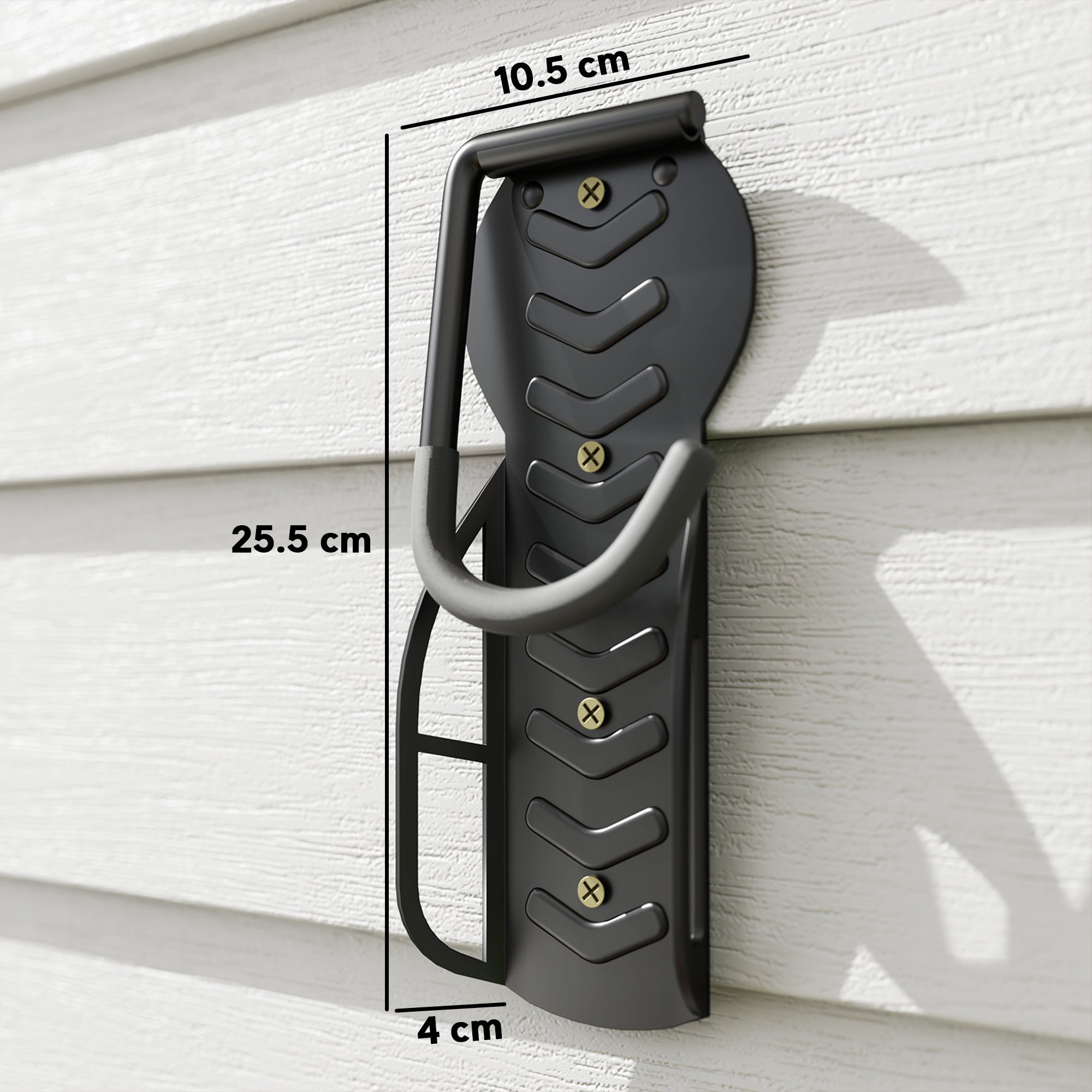 SPORTNOW 4 Pack Bike Rack, Wall Mounted Bike Hooks for Garage