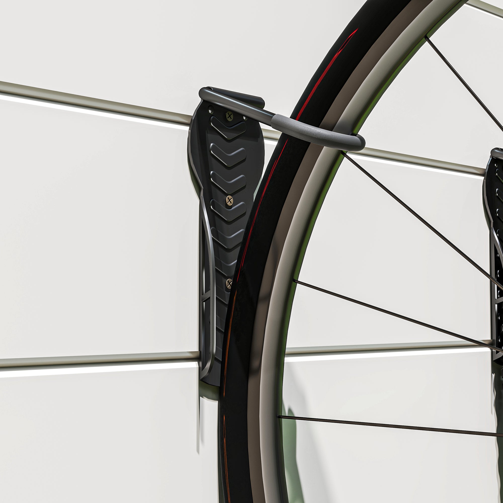 SPORTNOW 4 Pack Bike Rack, Wall Mounted Bike Hooks for Garage