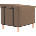 PawHut Rabbit Hutch Cover, Guinea Pig Hutch Cover for X-D2-0047, Brown
