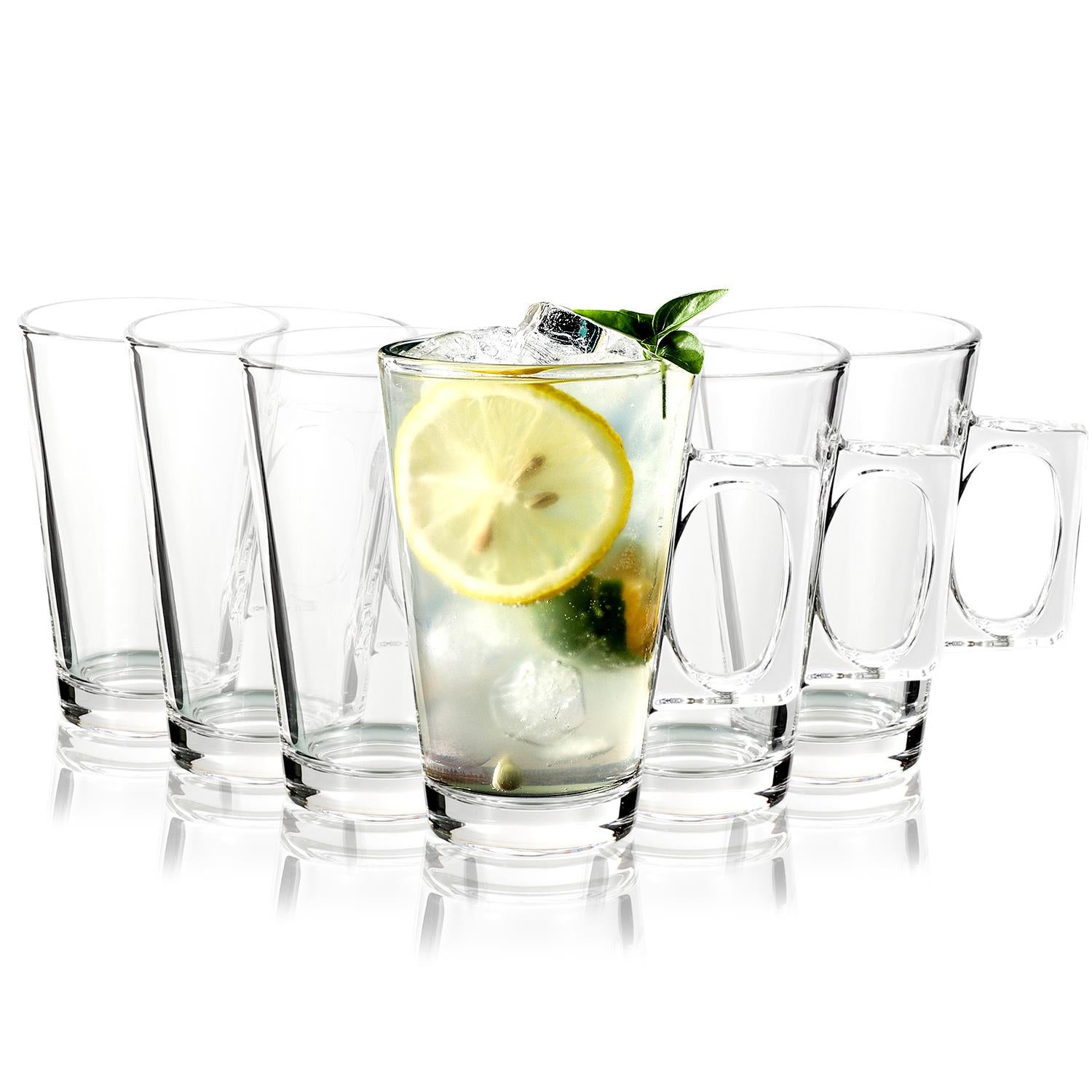 Vinsani Latte Glasses 6pcs