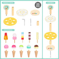 SOKA Ice Cream Stand - 10Pcs
