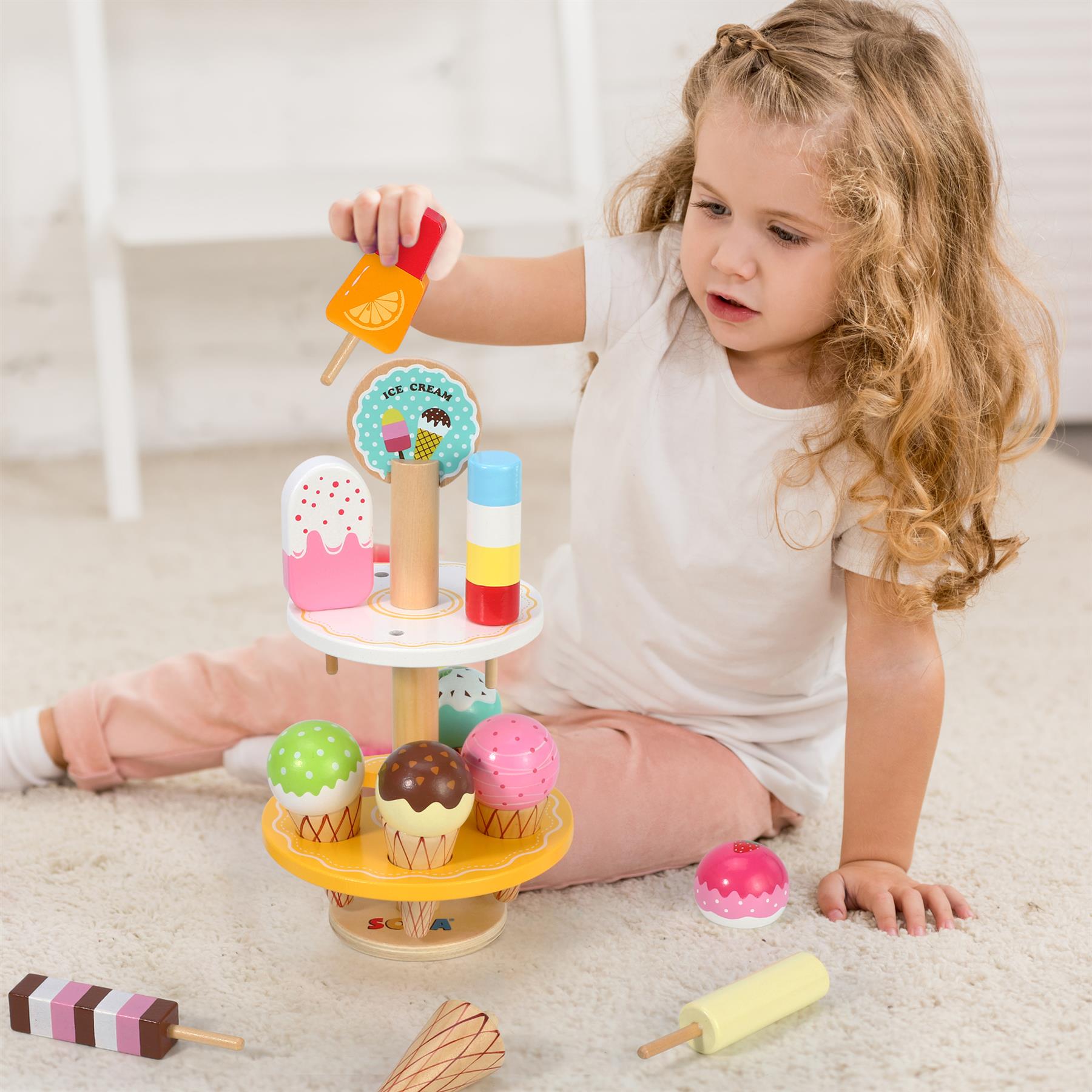 SOKA Ice Cream Stand - 10Pcs