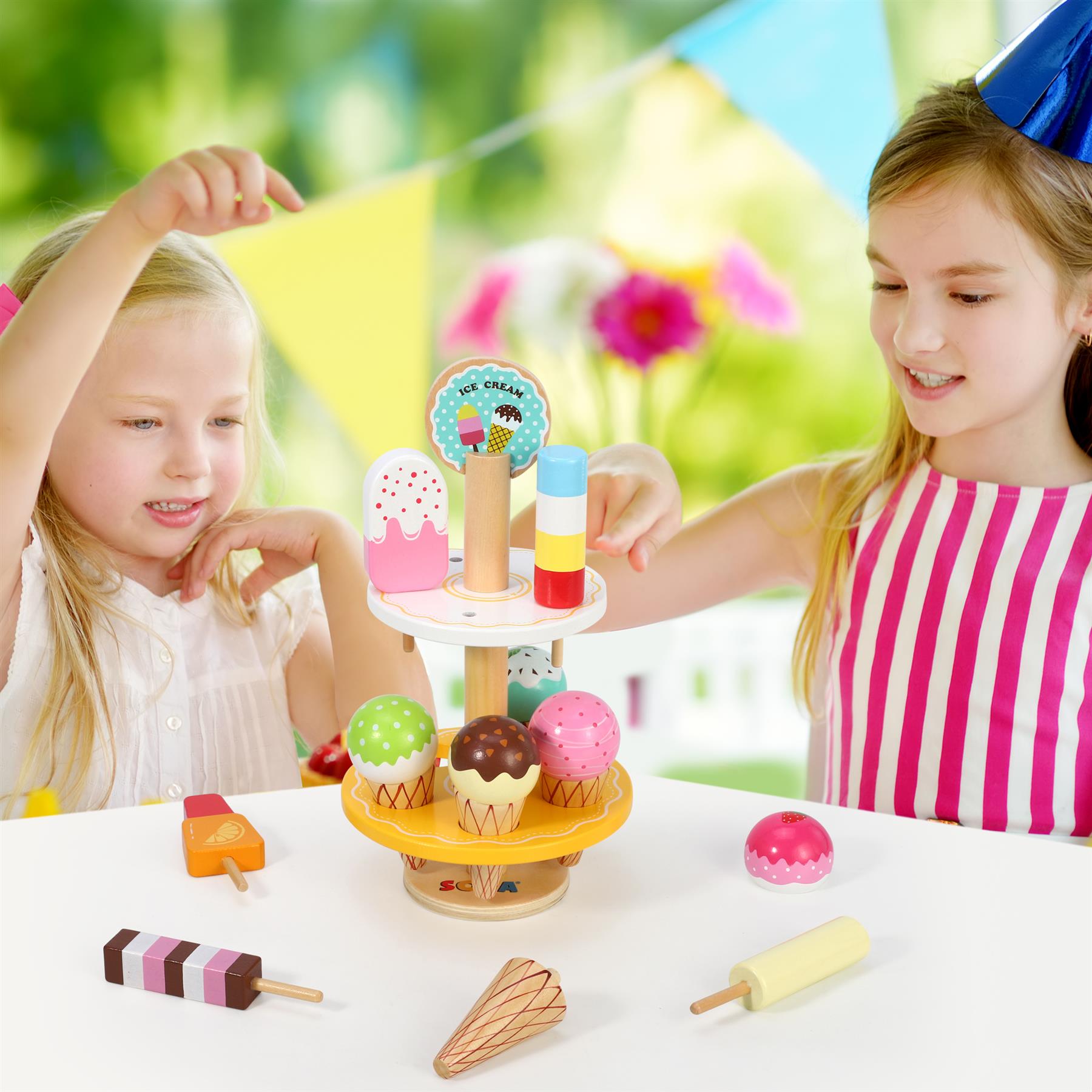 SOKA Ice Cream Stand - 10Pcs