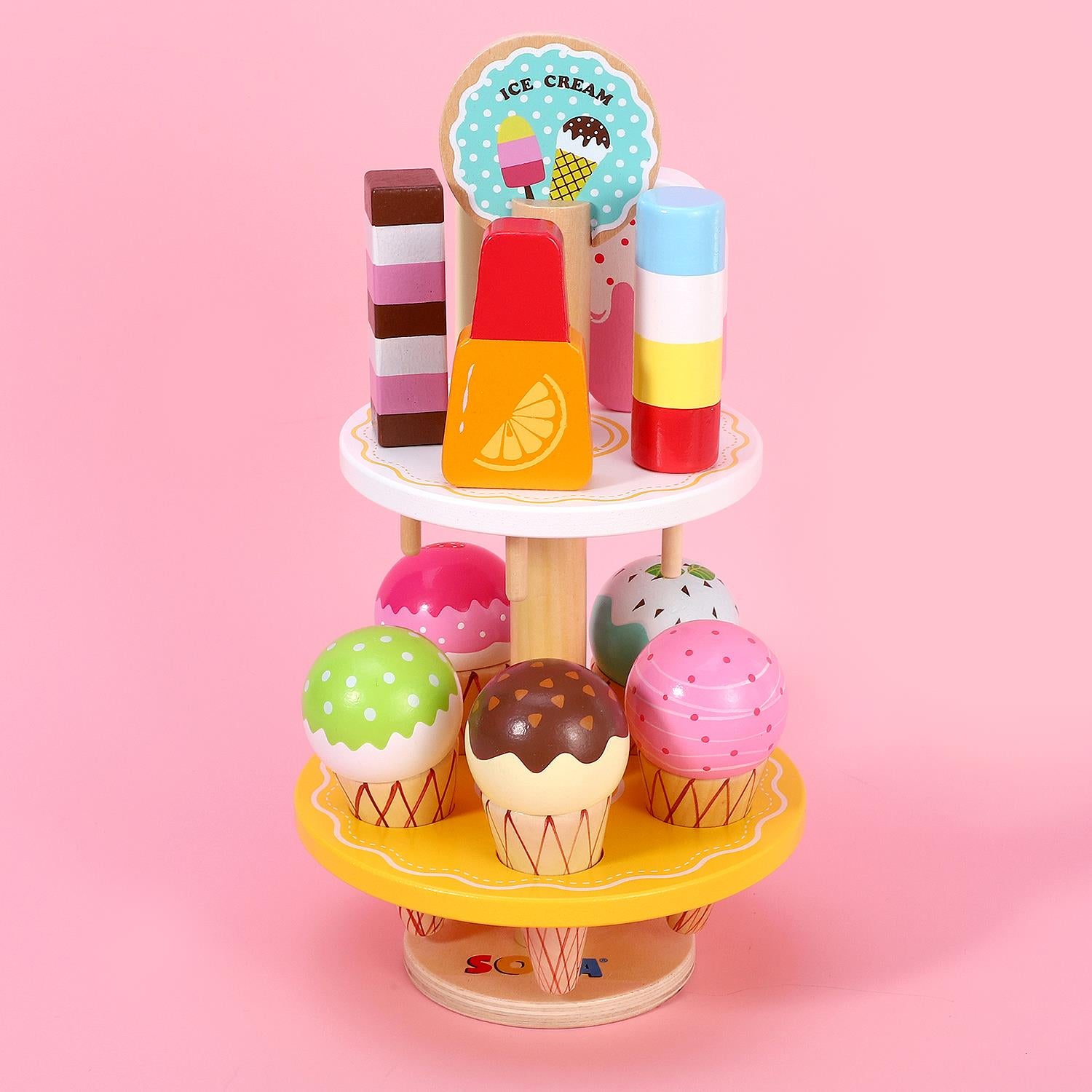 SOKA Ice Cream Stand - 10Pcs