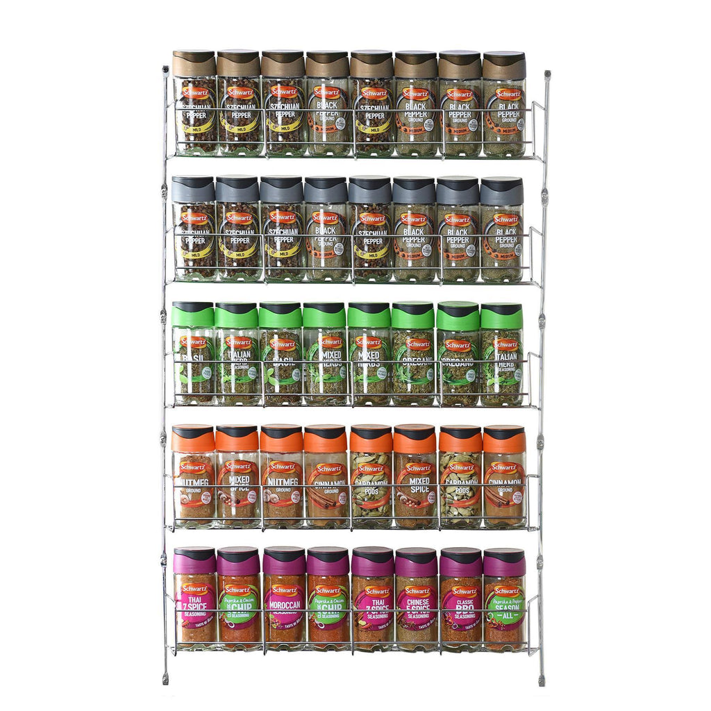 Vinsani 5 Tier Herb And Spice Rack