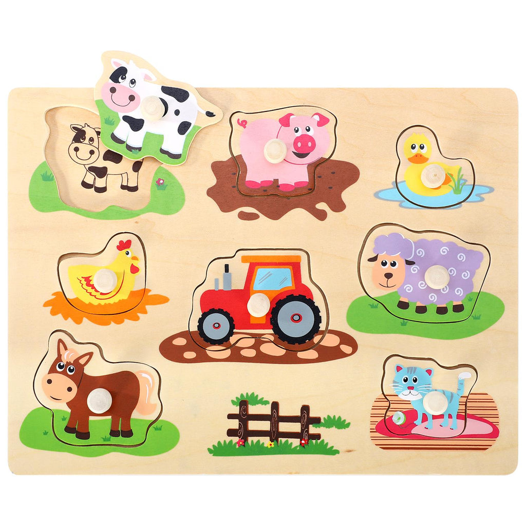 SOKA Farm Peg Puzzle