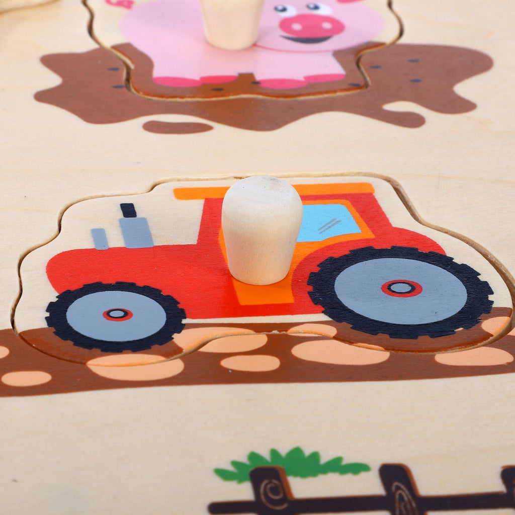 SOKA Farm Peg Puzzle