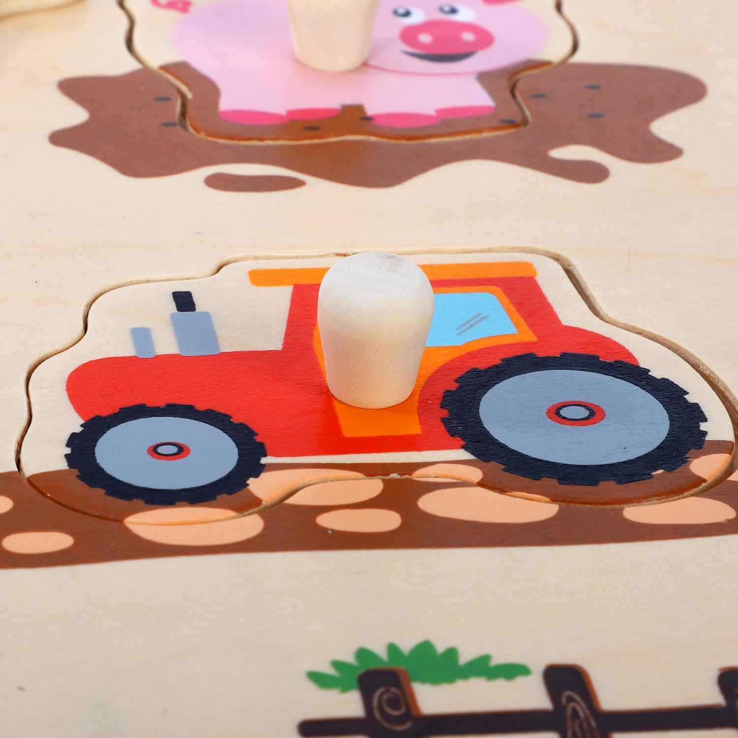 SOKA Farm Peg Puzzle