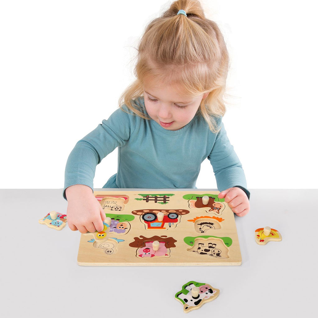 SOKA Farm Peg Puzzle