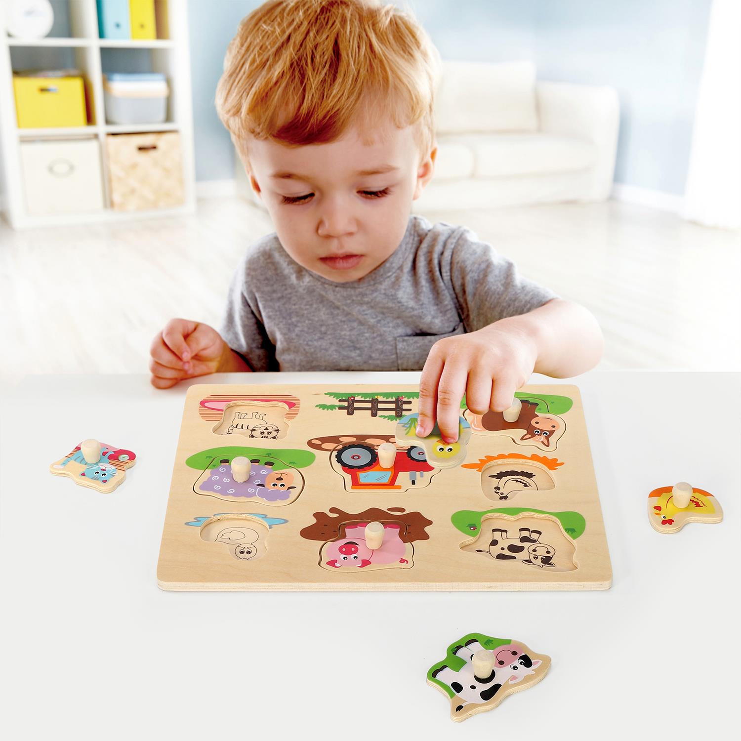SOKA Farm Peg Puzzle