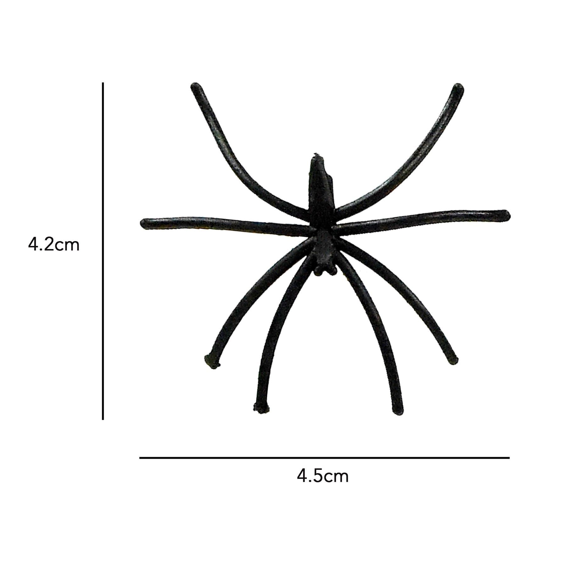 2X Vinsani Pack Of 24 Spooky Spiders Ntt