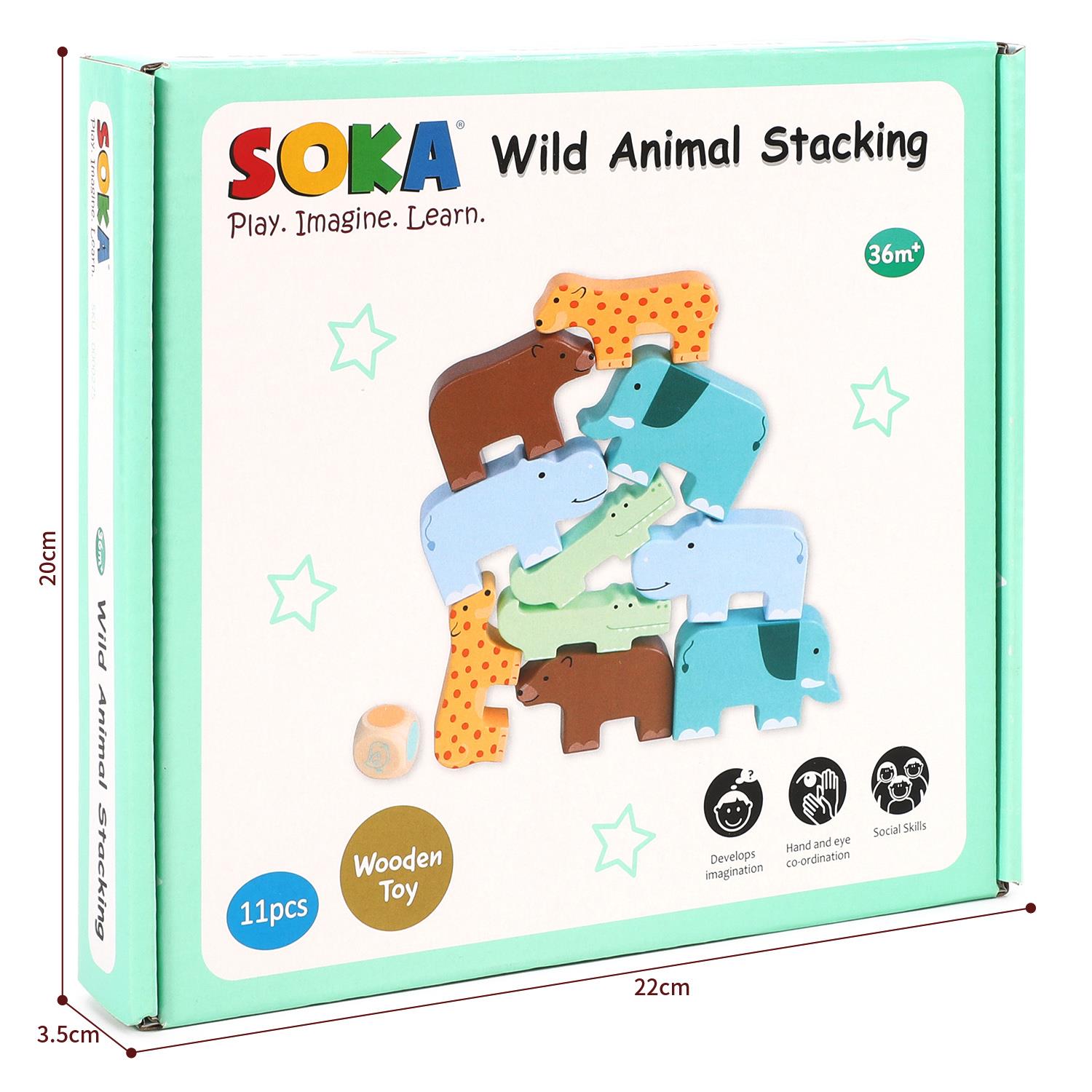 SOKA Wild Animal Stacking