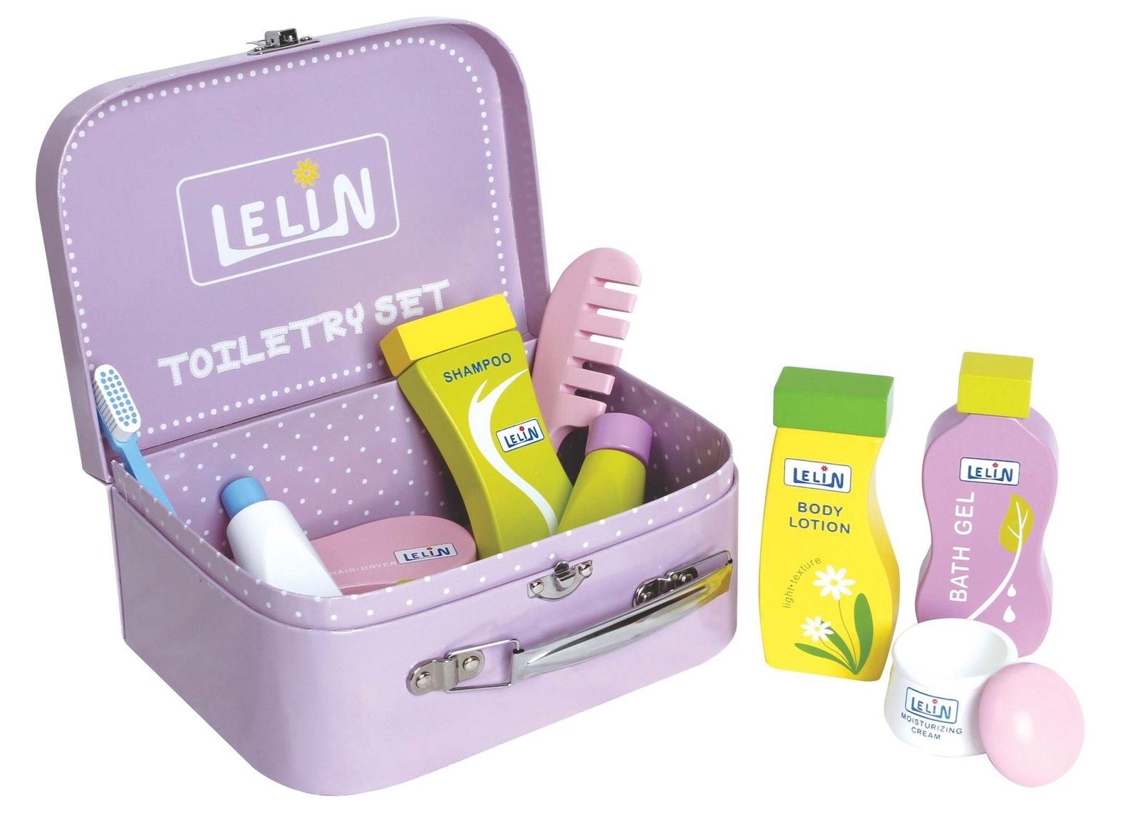 Lelin Toiletry Set 9Pcs - L50036 (Dnb)