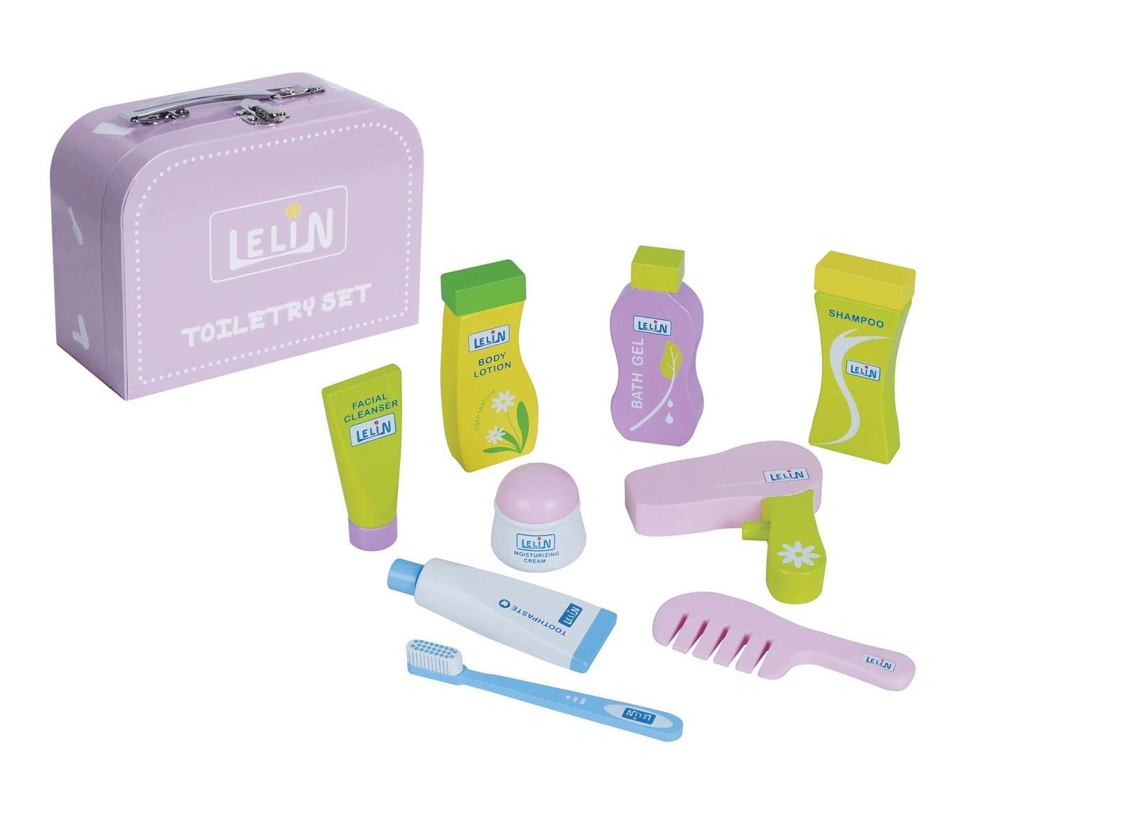 Lelin Toiletry Set 9Pcs - L50036 (Dnb)