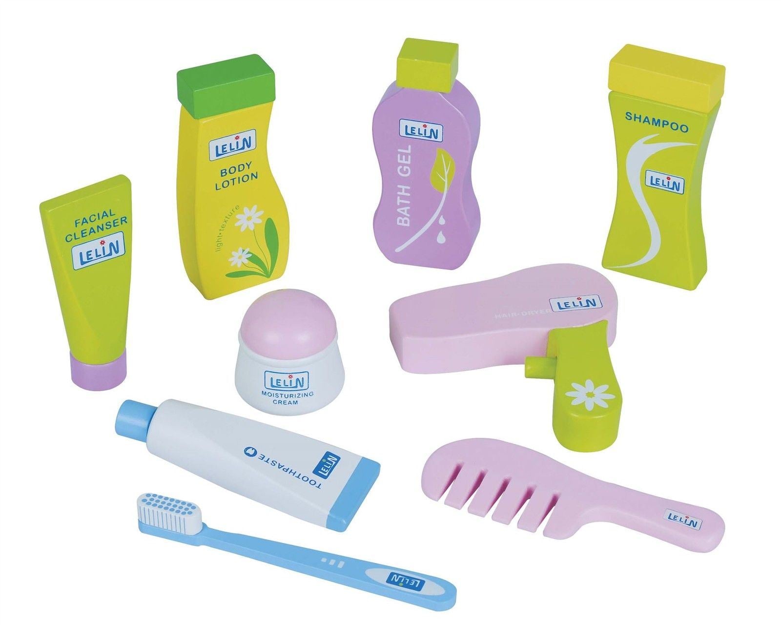 Lelin Toiletry Set 9Pcs - L50036 (Dnb)