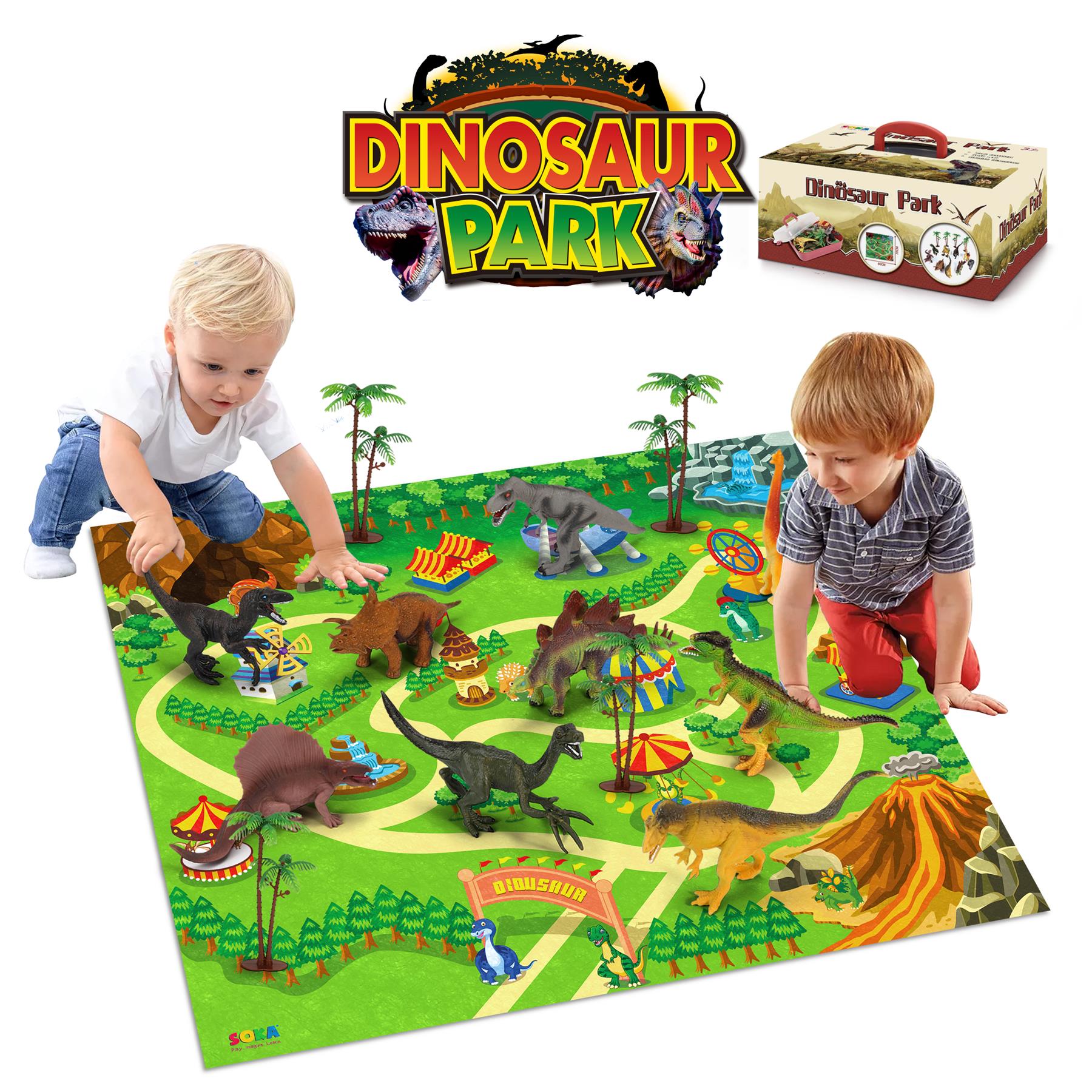 SOKA Dinosaur Playset