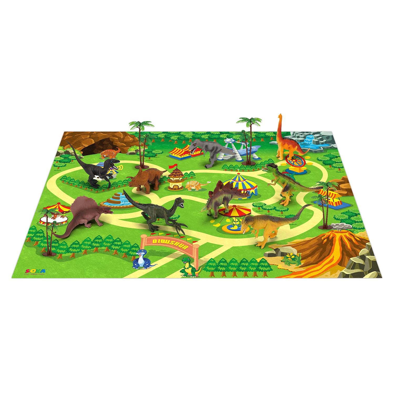 SOKA Dinosaur Playset