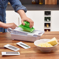 Vinsani Grn/Wht 6 In 1 Grater