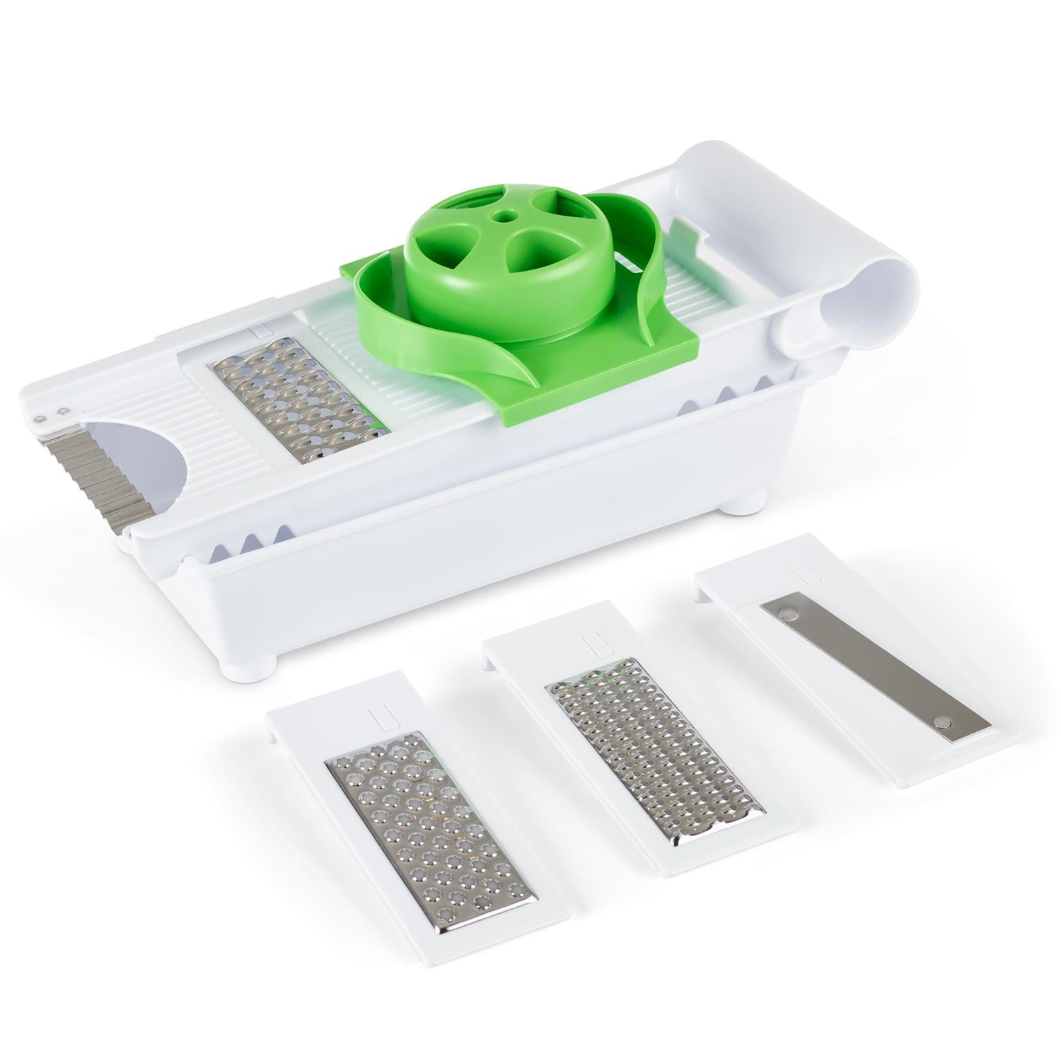 Vinsani Grn/Wht 6 In 1 Grater