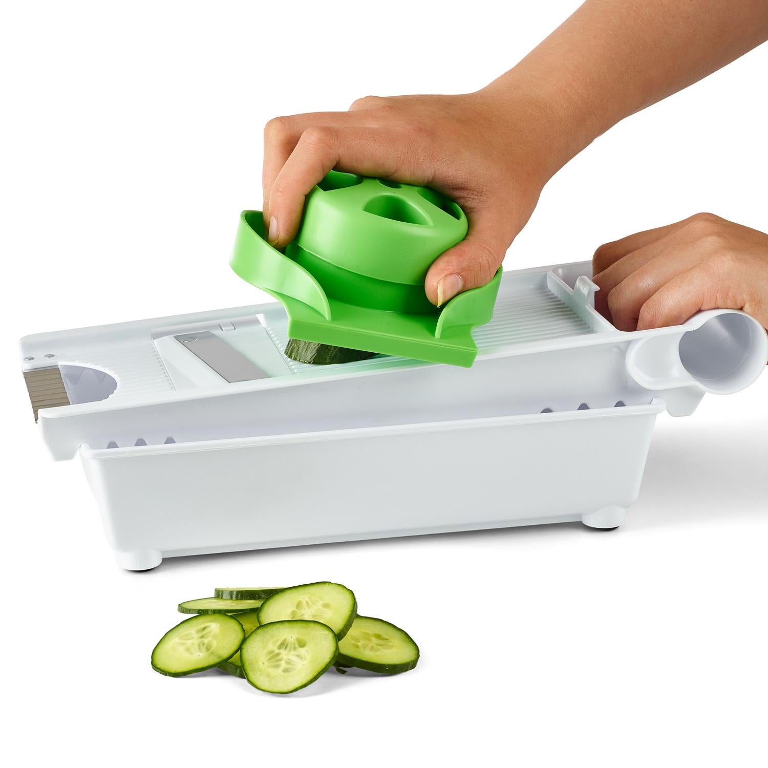 Vinsani Grn/Wht 6 In 1 Grater