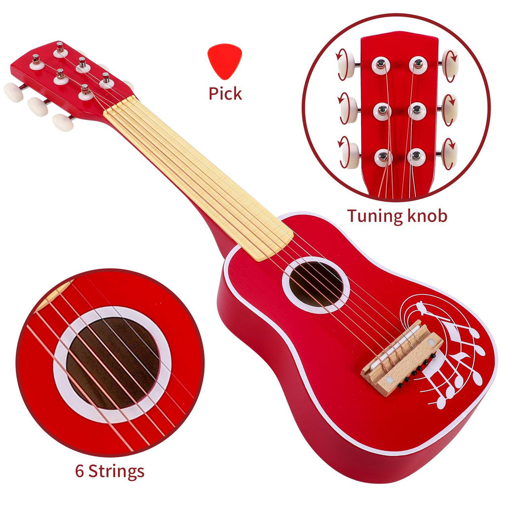 SOKA Red Guitar