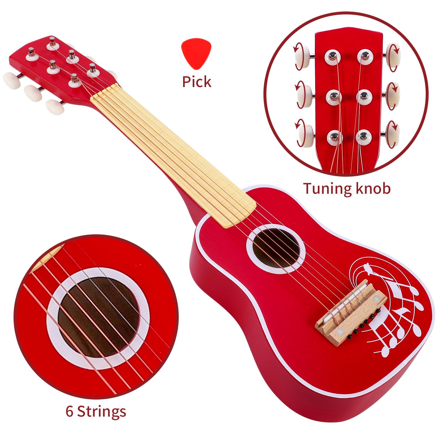 SOKA Red Guitar