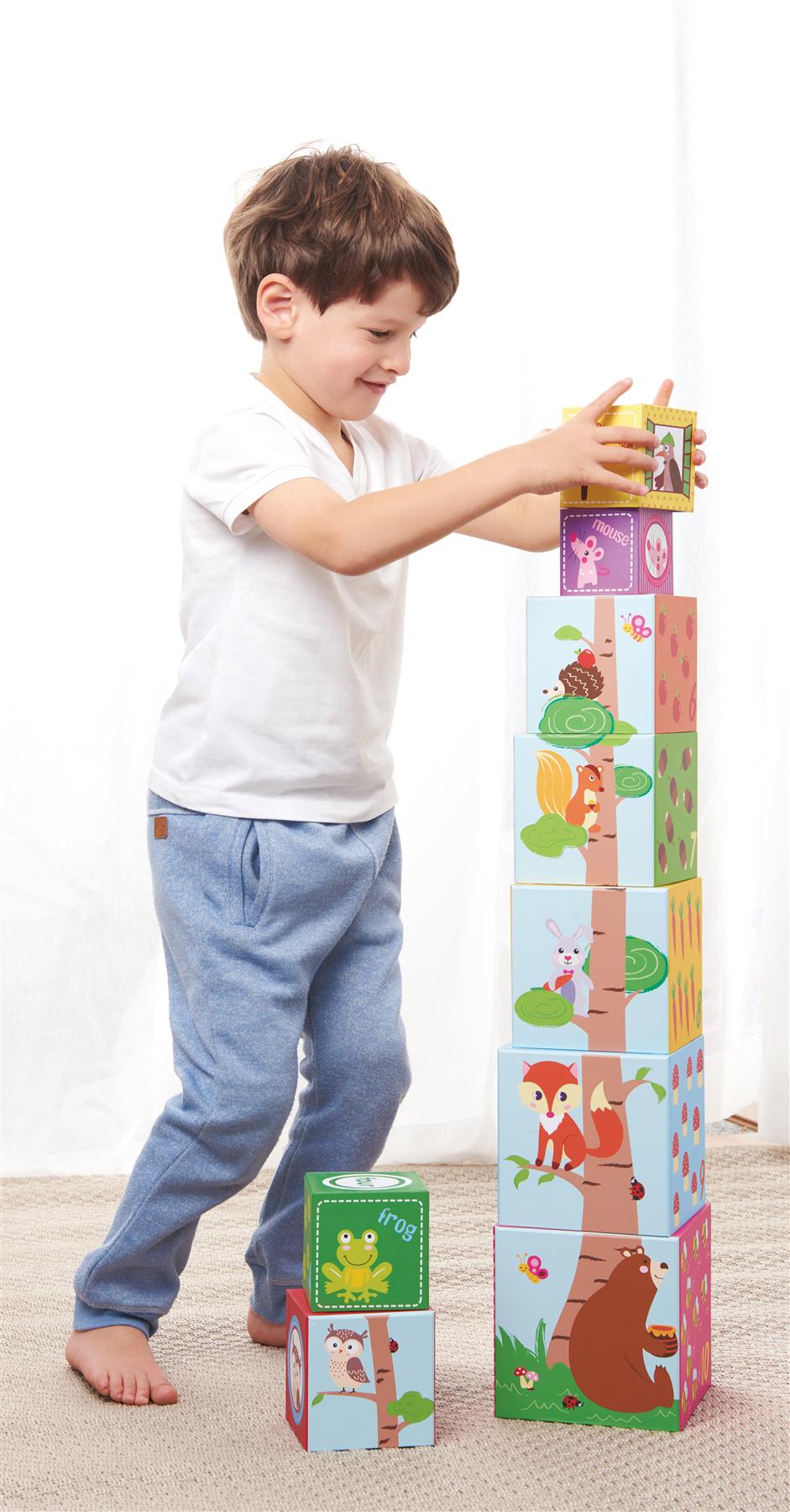 Lelin Forest Stacking Cube (1-10) L10213