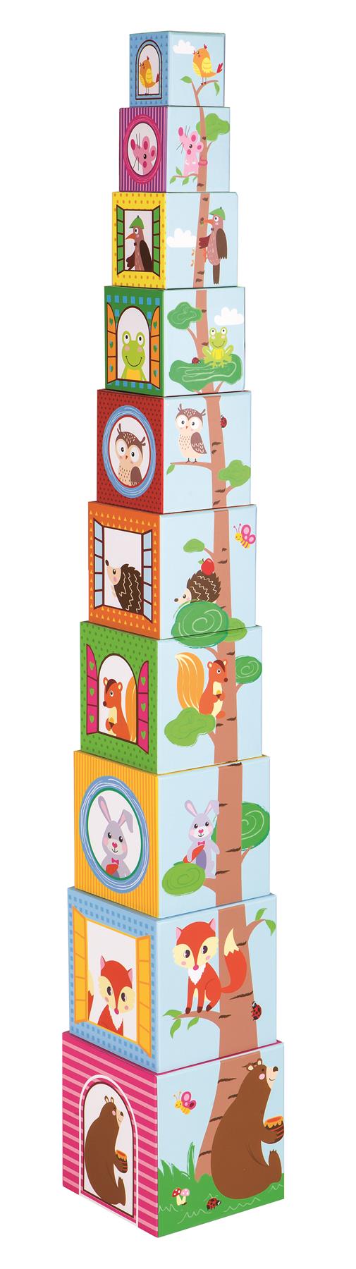 Lelin Forest Stacking Cube (1-10) L10213