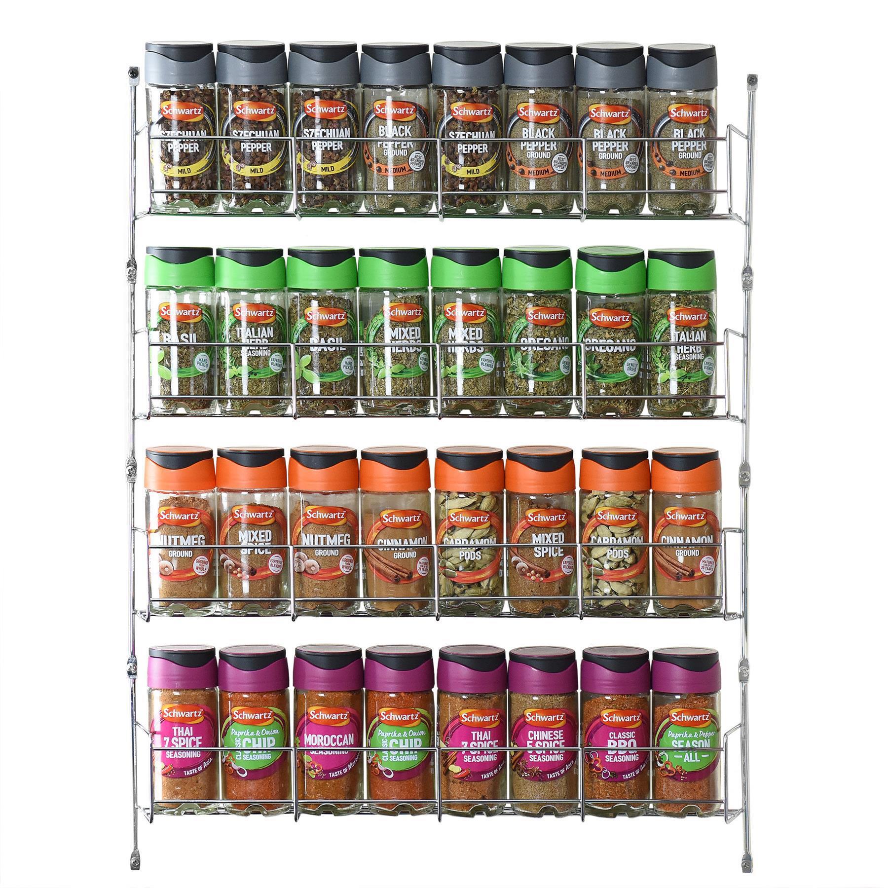 Vinsani 4 Tier Herb And Spice Rack