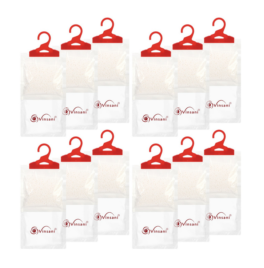 Vinsani 12Pc Hang Dehumidifier Bag