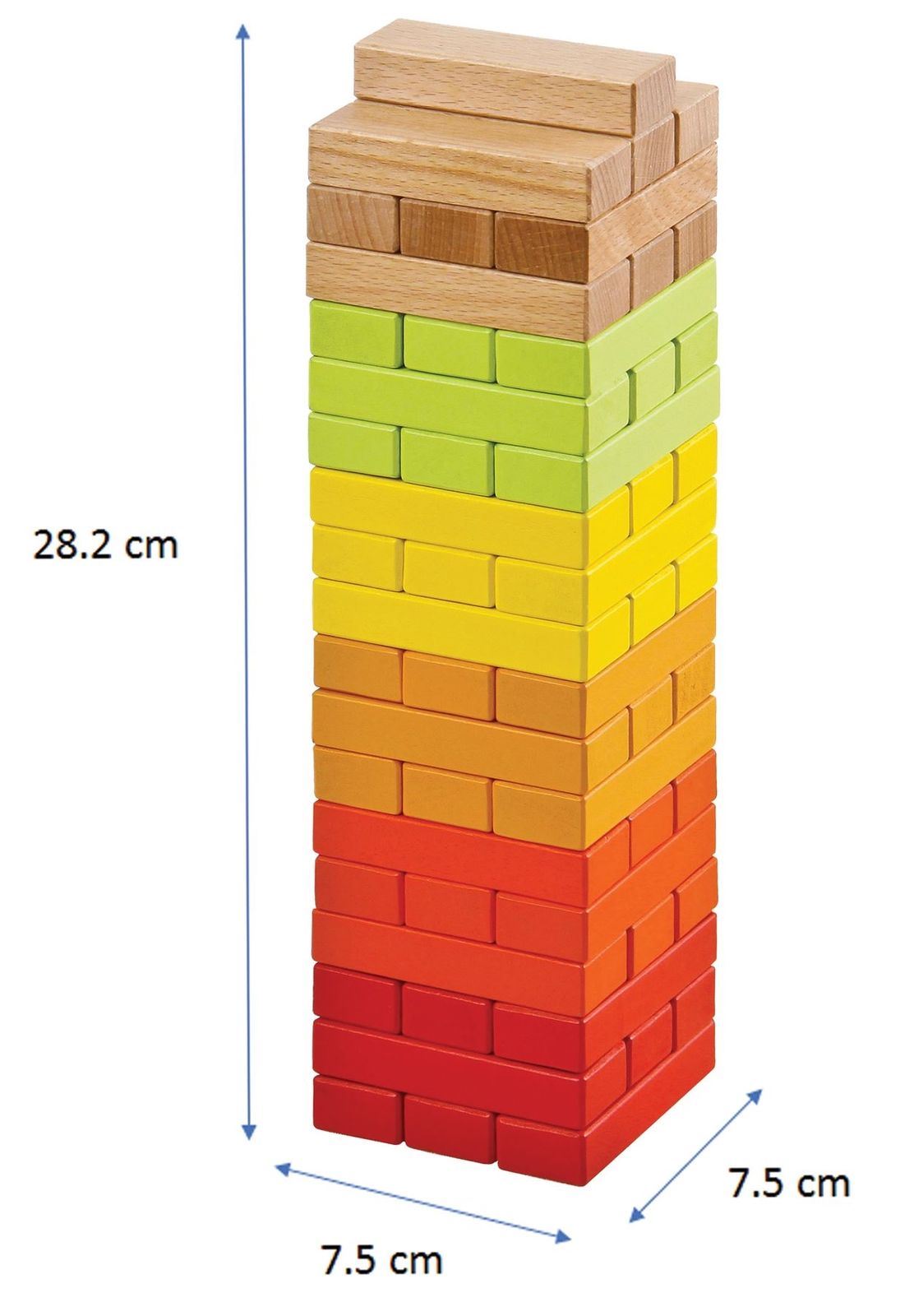 Lelin Tumbling Game 56 Pieces L50072