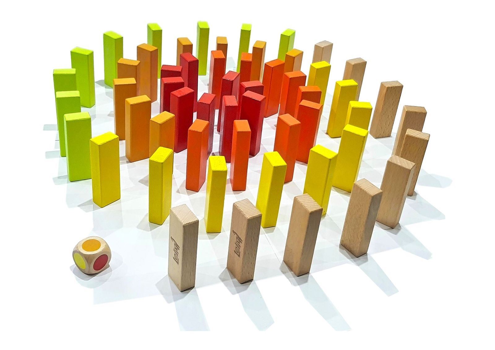 Lelin Tumbling Game 56 Pieces L50072