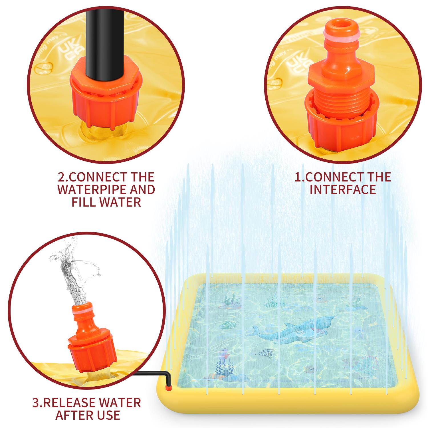 SOKA Yellow Square Sprayer