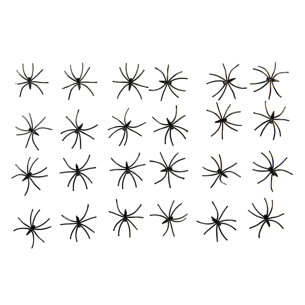 Vinsani Pack Of 24 Spooky Spiders Ntt